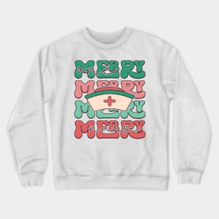 One Merry Nurse Crewneck Sweatshirt